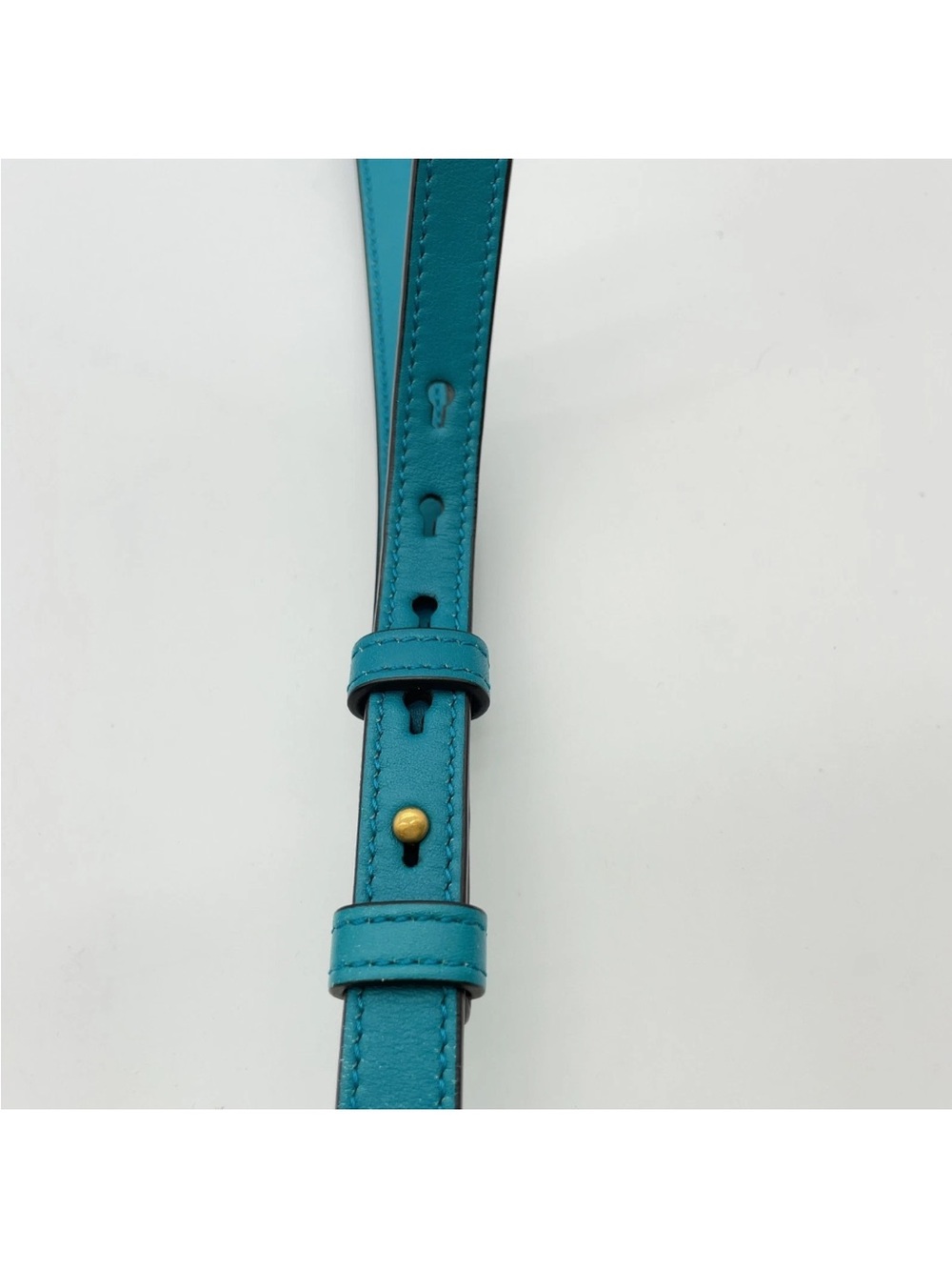 Gucci Teal Quilted Velvet GG Marmont Crossbody Bag - Picture 6 of 16